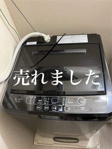 (仙台市3月取引限定)縦型洗濯機 6.0kg(型番: YWM-T60H1)