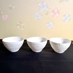 新品　ピュアレース トリオ ボウルセット