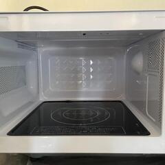 単身者向け美品電子レンジと冷蔵庫の画像