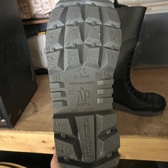 未使用　25cm　安全長靴の画像
