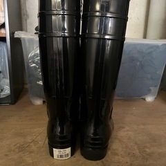 未使用　25cm安全長靴2の画像