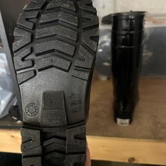 未使用　25cm安全長靴2の画像
