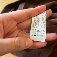 ZARA：ニットワンピースの画像