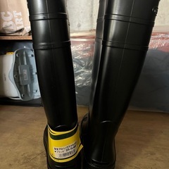 未使用品　25cm 安全長靴5の画像