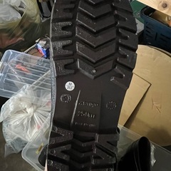 未使用品　25cm 安全長靴5の画像