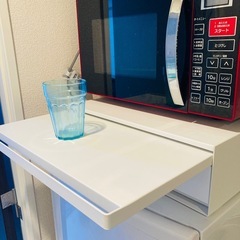 山崎実業タワー　キッチン家電下引き出し&スライドテーブル
 タワーの画像