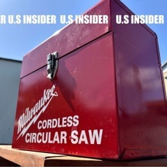 送料無料★LAより入荷!!　ミルウォーキーツール / 鉄製工具箱　大きめ33cm　岐阜より迅速発送!!の画像