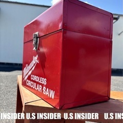 送料無料★LAより入荷!!　ミルウォーキーツール / 鉄製工具箱　大きめ33cm　岐阜より迅速発送!!の画像