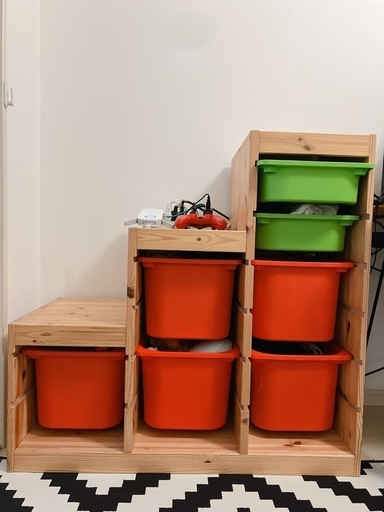 【決まりました】IKEA イケア トロファスト おもちゃ整理 イケア 最終