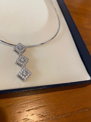 新品　TASAKI ダイヤモンドモチーフ ネックレス