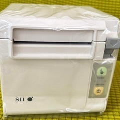 【新品】レシートプリンター　POSプリンターセイコーインスツル　サーマルプリンターの画像