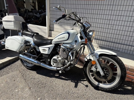 ★14999円！GZ125HS セル1 実働車　スズキ　アメリカン　125cc GZ125