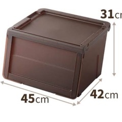 収納ケース 31 x 45 x 42 cmの画像