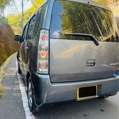 スズキワゴンR‼️FXフルタイム4WD‼️長い車検付き‼️燃費が凄く良い‼️AT‼️社外HDDナビ付き‼️シートヒーターの画像