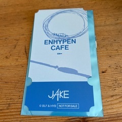 JAKEのオリジナルカード①の画像