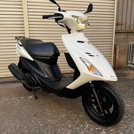 スズキ　アドレス　V125S CF4MA ホワイト　実働　動画あり　大阪