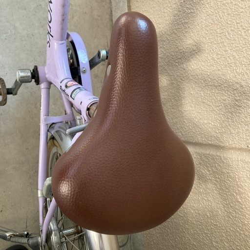 自転車　子ども用　20インチ　薄紫