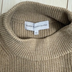 SEASON REASON by Lin.&Red   長袖セーター　LLの画像