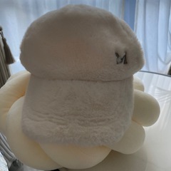 フェイクファー　キャップ