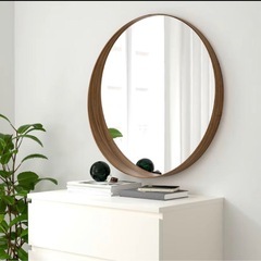 IKEA IKEA ラウンドミラー　ストックホルム　60㎝の画像