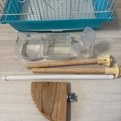 鳥籠　ケージ　いろいろセットでの画像