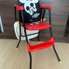 KATOJI ベビーハイチェア　ミッキーマウスの画像