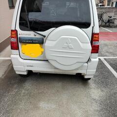 今日の引き取り限定　三菱 パジェロミニ DUKE 白 SUVの画像