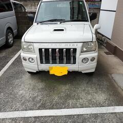 今日の引き取り限定　三菱 パジェロミニ DUKE 白 SUV