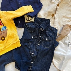 【80サイズ】8着 
ベビー服まとめ売りの画像