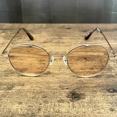 VIKTOR&ROLF ヴィクターアンドロルフ サングラス ゴールド ※度付きの画像