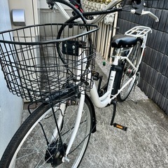 【電動自転車】高性能3センサー付　チャイルドシート可の画像
