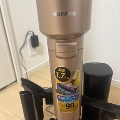 アイリス　コードレス掃除機　紙パック式の画像