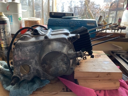 ダックス70 腰下