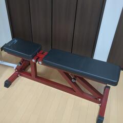 【取引中】トレーニングベンチ（角度調整可能）