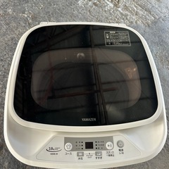 [山善] 全自動洗濯機 3.8kg YWMB-38(W) ホワイト ノンインバーター 一人暮らし 幅47cm 節水 小型の画像