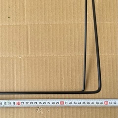 ⭐︎　簡易ゴミ箱　折りたたみゴミ袋ハンガー　キャンプ時のゴミ分別に　の画像