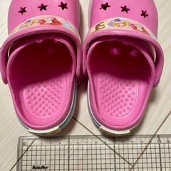 【取引決定】ディズニープリンセス　サンダル　15cmの画像