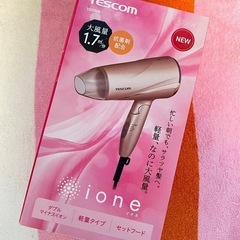 【値段交渉◎】完全未使用　TESCOM マイナスイオンヘアドライ...