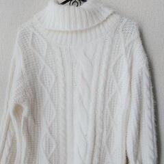 美品❤レディースロングニット❤ゆったり❤の画像