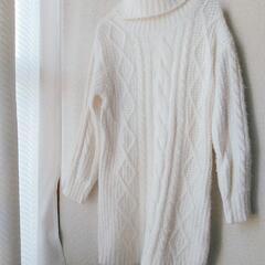 美品❤レディースロングニット❤ゆったり❤の画像
