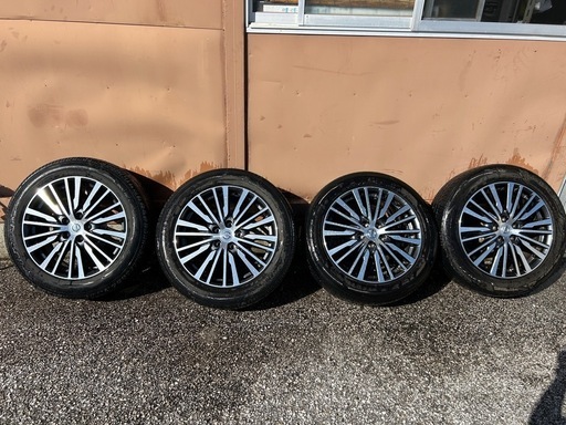 【美品】E52 エルグランドハイウェイスター純正アルミホイール225/55R18