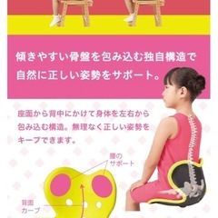 Style kids 　姿勢矯正いす　こども　キッズ用の画像