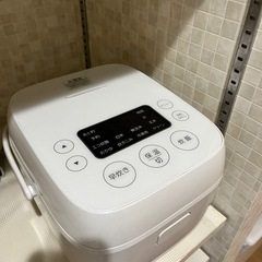 2022年製Haierの炊飯器