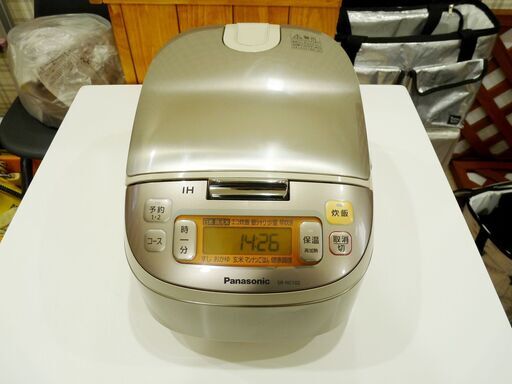 【売約済✨️ありがとうございます︎】Panasonic IHジャー炊飯器 SR-HC102 5.5合炊き ロゼシャンパン✨