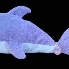新品　ぬいぐるみ　　でっかい！イルカ　ふわふわぬいぐるみ　約100cm