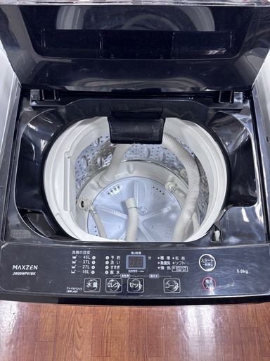 【トレファク中央林間店】全自動洗濯機 maxzen JW50WP01BK