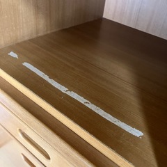 【4/27受付終了】木製食器棚の画像