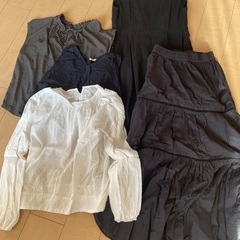 【美品】【値下げ中】春・夏服5点まとめの画像
