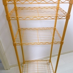 【受付終了】ラック　オレンジ色の画像