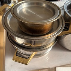 Tupperware 中古お鍋９点セットの画像